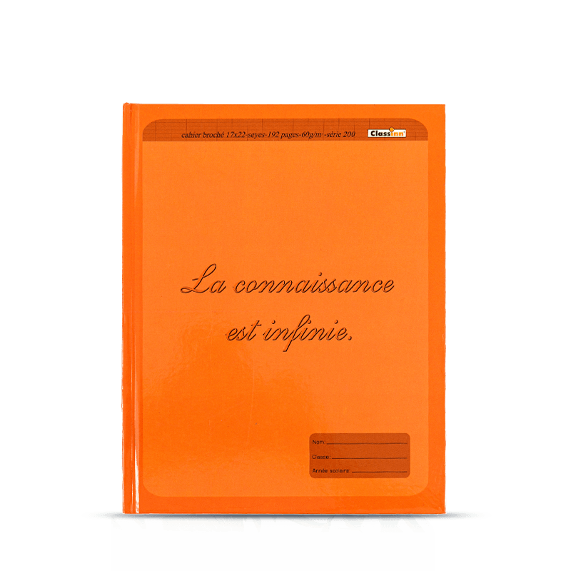 horizontale lijn Hardcover notitieboekje