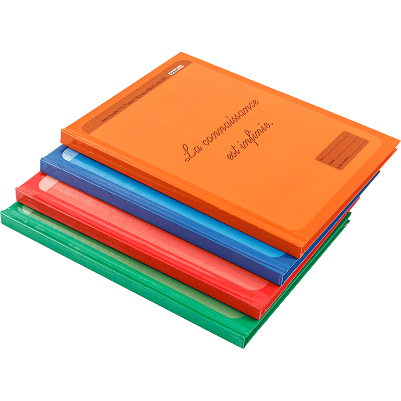 horizontale lijn Hardcover notitieboekje
