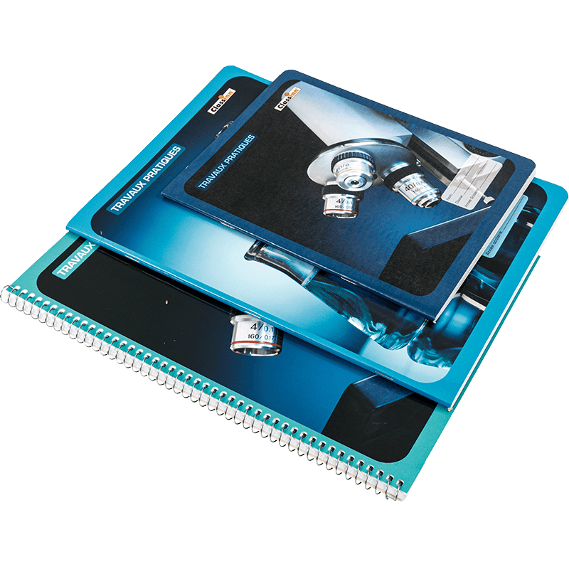 spiraalbinding Travaux Pratiques Werkboek
