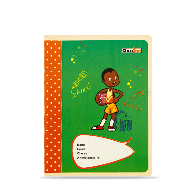 Leuke jongen cover groen werkboek